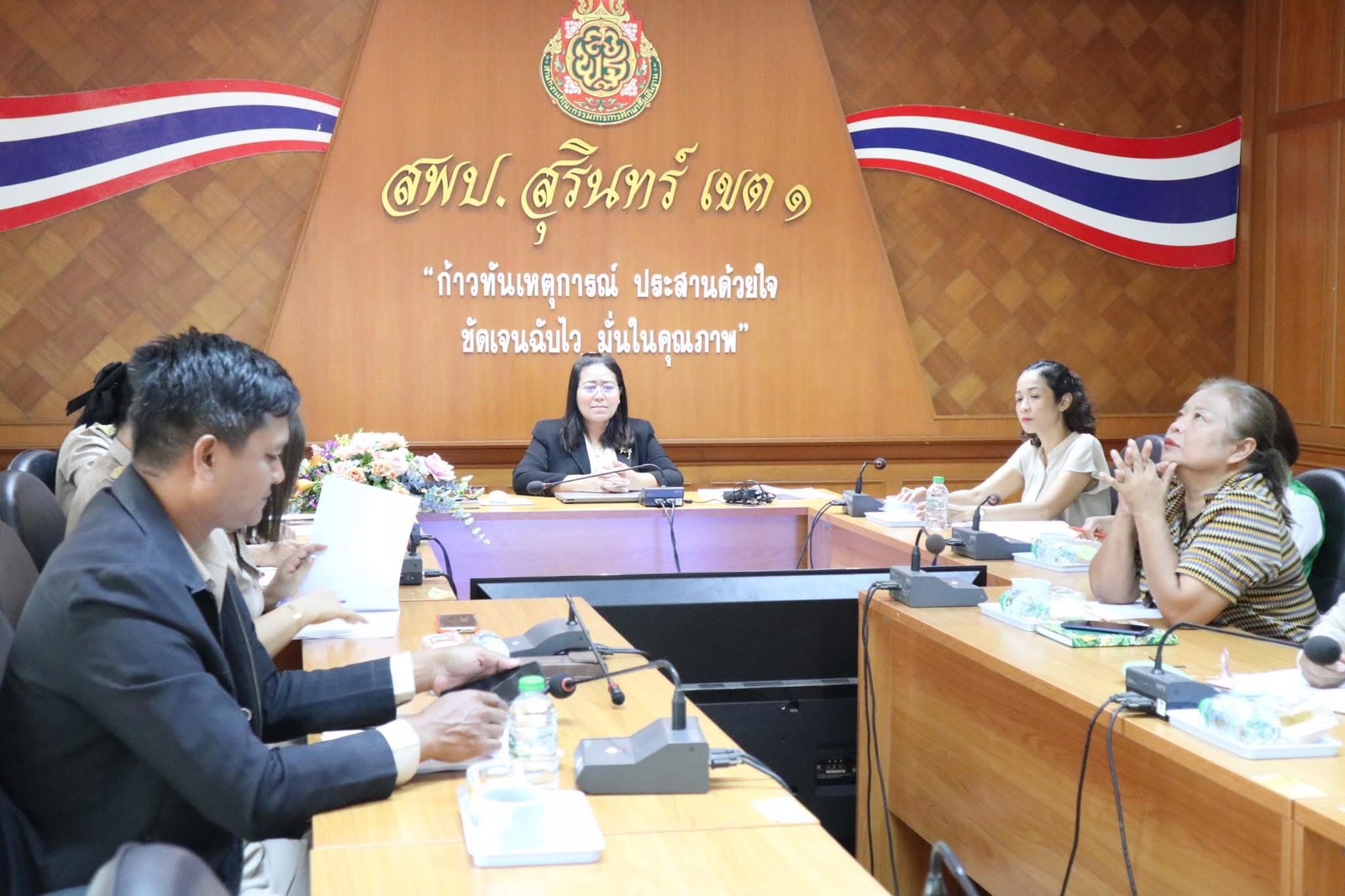 การ ประชุมเชิงปฏิบัติการ “ขับเคลื่อนการประเมินสถานะการเป็นระบบราชการ ๔.๐ (PMQA 4.0)”ของสำนักงานเขตพื้นที่การศึกษา ประจำปีงบประมาณ พ.ศ.2568